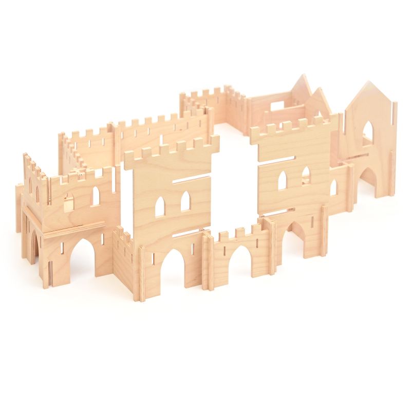 Wooden Castle - Extra Large Set
