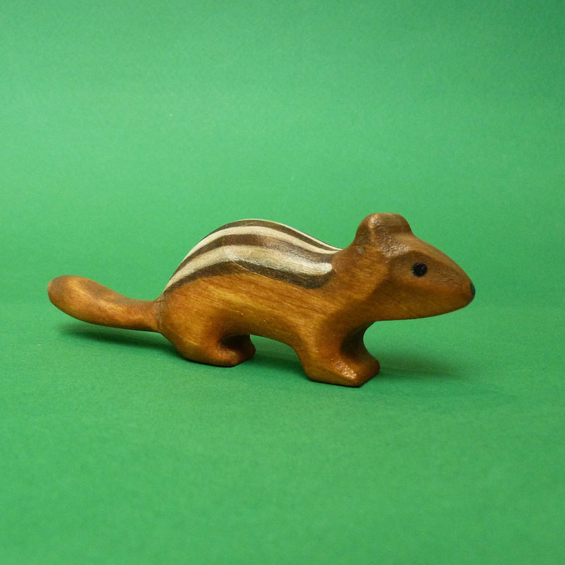 Wooden Chipmunk Play Figure