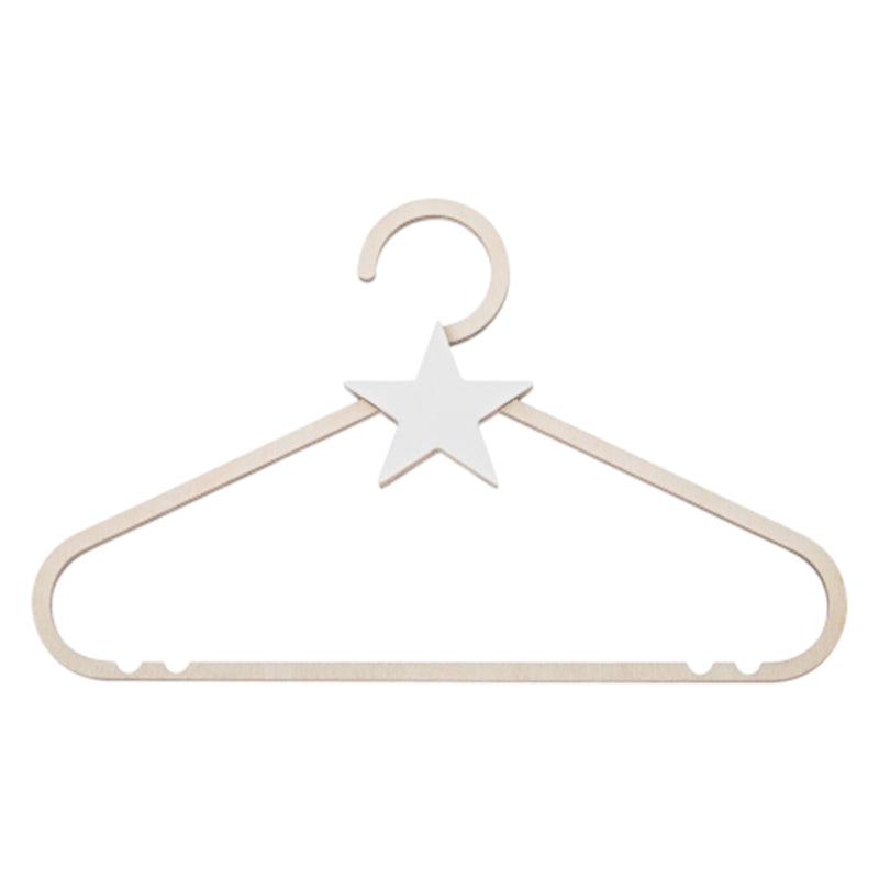 Wooden Clothes Hanger - Star