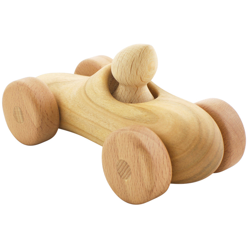 Wooden Car With Driver - Felix