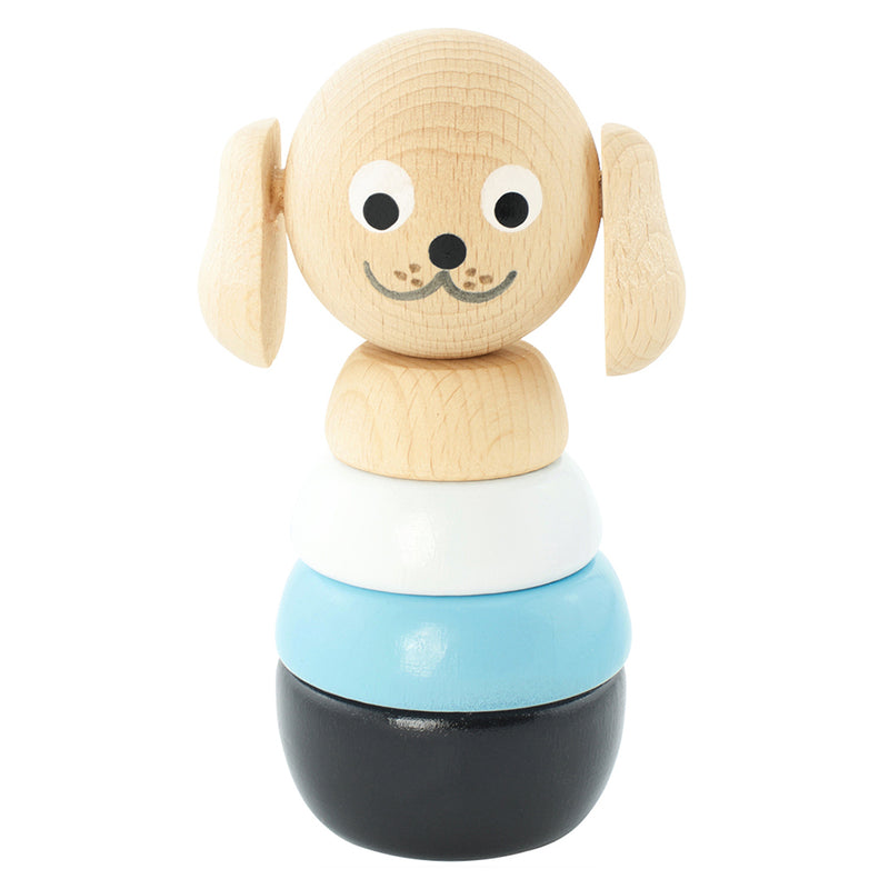Wooden Stacking Puzzle Dog - Brody