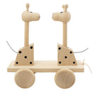Wooden Pull Along Giraffes - Damien & Desmond