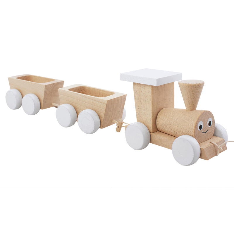 Wooden Pull Along Train - Theodore *SECONDS STOCK*