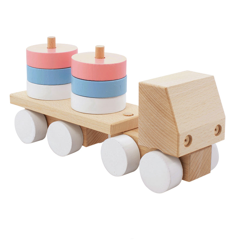 Wooden Stacking Truck - Marley
