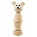 Wooden Bear Stacking Puzzle - Edmond