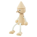 Wooden Sitting Pinocchio