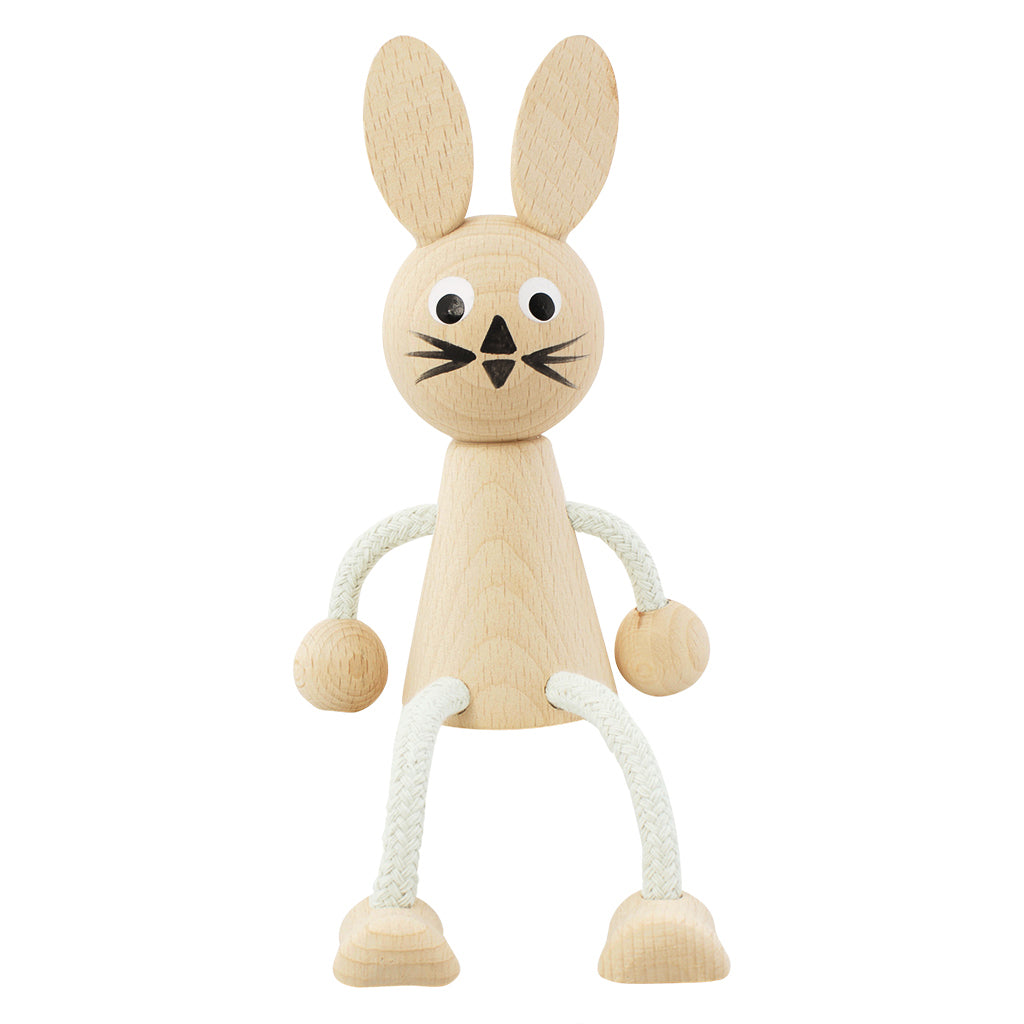Wooden Rabbit Toy | Children's Toys & Decor | Handmade Toys