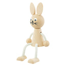 Wooden Sitting Rabbit - Willow