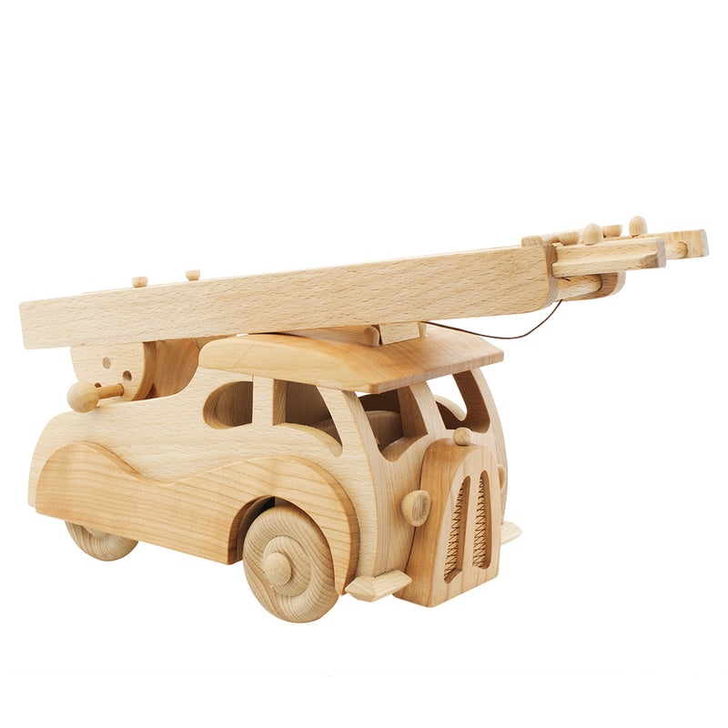 Large Wooden Fire Truck - Delia