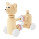 Wooden Bear With Beads - Nala