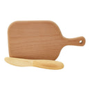 Wooden Chopping Board & Knife