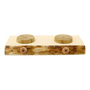 Portable Wooden Toy Stove Top 