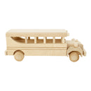 Wooden Vintage Style School Bus - Bennett