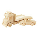 Wooden Tow Truck With Car - Jackson