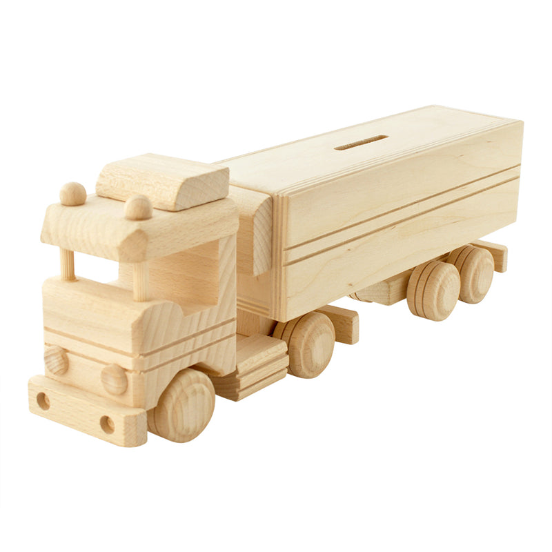 Wooden Money Box Truck - Diego