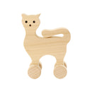 Wooden Cat Push Along - Nora