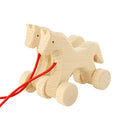 Wooden Pull Along Horse Duo - Archer & Dawn