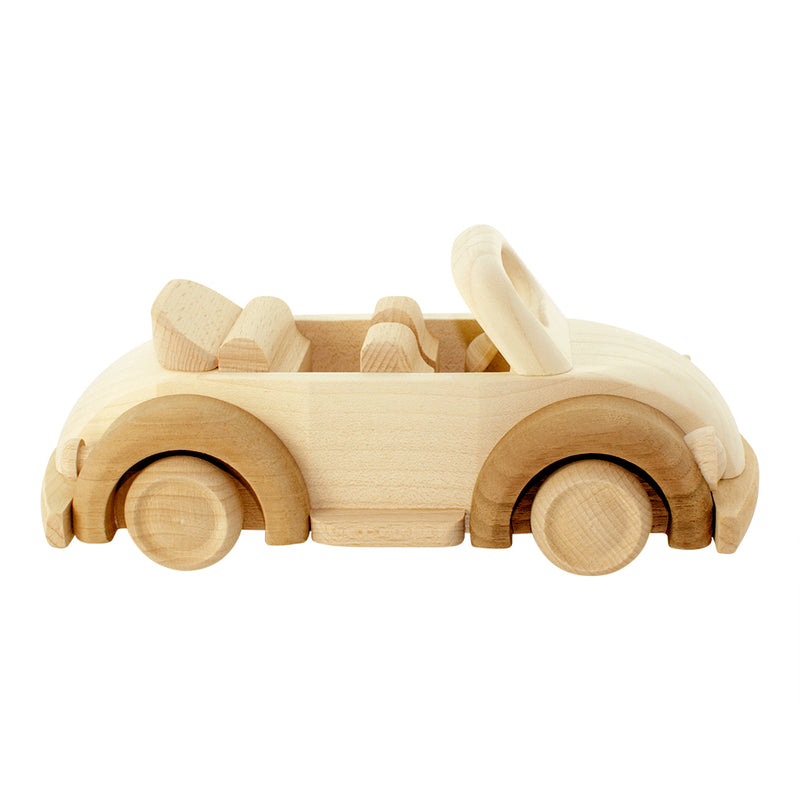 Wooden Toy Beetle Car - Sadie