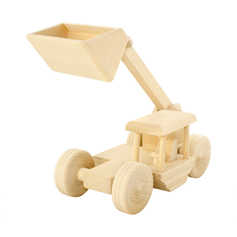 Excavator Toy Woodworking Plan
