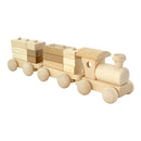 Wooden Train With Stacking Blocks - Esme