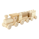 Wooden Train With Stacking Blocks - Esme