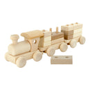 Wooden Train With Stacking Blocks - Esme