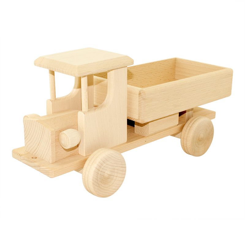 Large Wooden Vintage Toy Truck