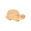 Wooden Turtle Figure
