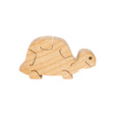 Wooden Turtle Figure