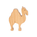 Wooden Camel Figure