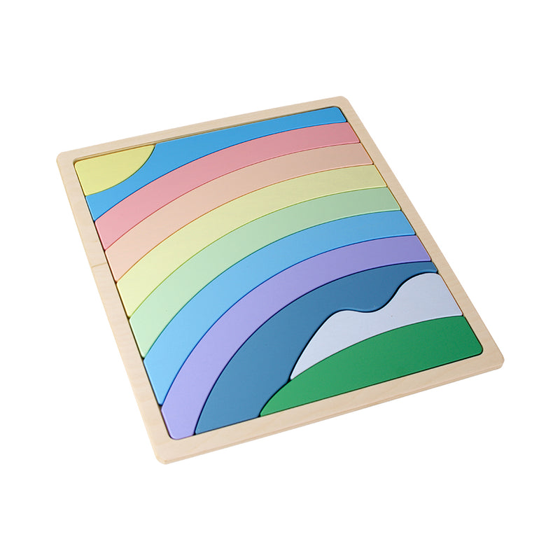 Wooden Puzzle - Rainbow