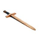 Large Wooden Kings Sword - Leather Handle