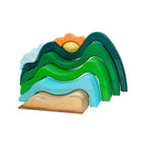 Mountains, Cloud & Sun Stacker