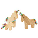 Wooden Unicorn Dad - Rainbow