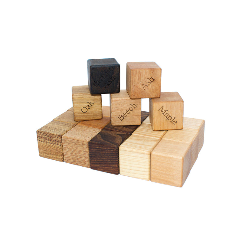 Natural Wooden Blocks Wooden Educational Toys Building Blocks