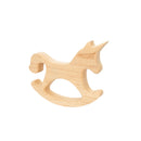 Large Wooden Rocking Unicorn