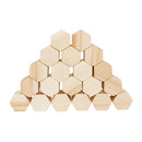 Wooden Honeycomb Blocks - Natural