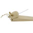 wooden door stopper mouse