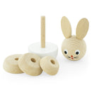 Wooden Rabbit Stacking Puzzle