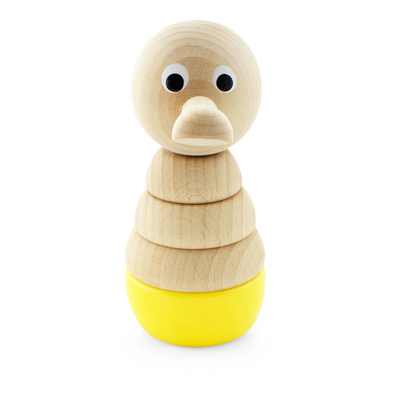 Yellow Stacking Puzzle Duck 