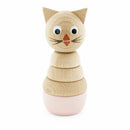 Victoria the wooden cat stacking puzzle