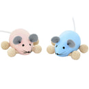 Wooden Push Along Mouse - Daphne