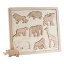 Wooden Sorting Puzzle - Animals Of Africa