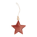 Velvet Star Pendant - Set Of 4