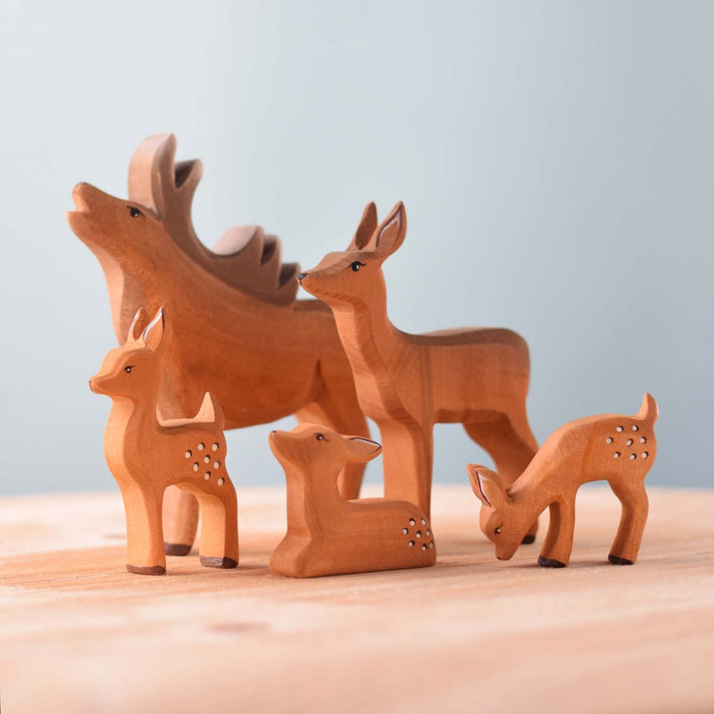 Wooden Fawn - Standing
