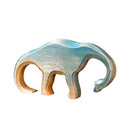 Wooden Diplodocus Toy Figure