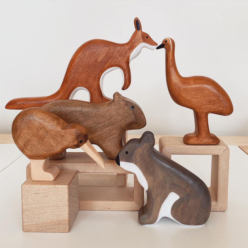 Wooden Toy Australian Animals