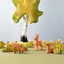 Wooden Fawn - Eating