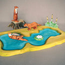 Large Wooden Play Base - Pond