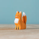 Wooden Fox Cub - Sitting